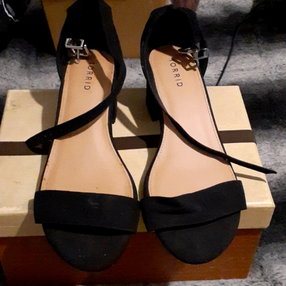 Torrid strappy low heels